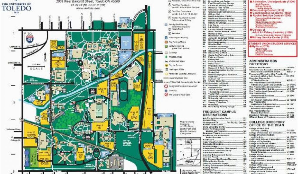 Ohio Stadium Parking Map Main Campus Map 01 13 2019 | secretmuseum