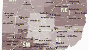 Ohio State Parks Map List Of Ohio State Parks with Campgrounds Dreaming Of A Pink