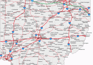 Ohio to Florida Map Map Of Ohio Cities Ohio Road Map