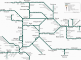 Old Railway Maps Of England Great Western Train Rail Maps