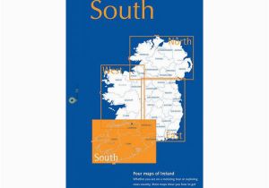 Ordnance Survey Maps Of Ireland Ireland south Holiday Map 1 250 000 ordnance Survey Maptogo