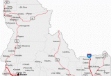 Oregon and Idaho Map Map Of Idaho Cities Idaho Road Map