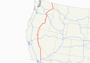 Oregon State Highway Map U S Route 395 Wikipedia