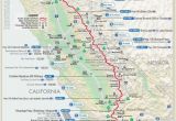 Oregon Trail Map with Landmarks Pacific Crest Trail Map Pacific Crest Trail In 2019 Pacific