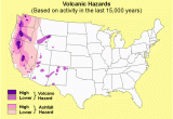 Oregon Volcano Map American Red Cross Maps and Graphics