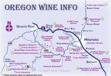 Oregon Wine Tasting Map oregon Wine Regions Map Secretmuseum