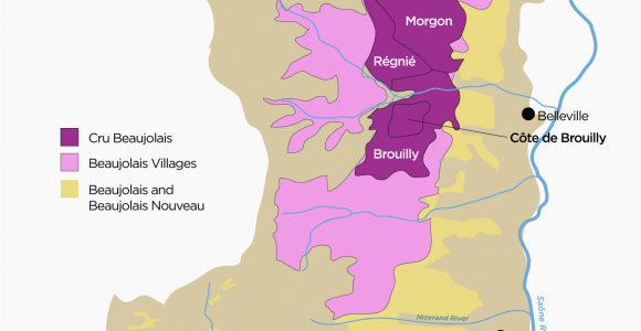 Oregon Wineries Map the Secret to Finding Good Beaujolais Wine Vine Wonderful France