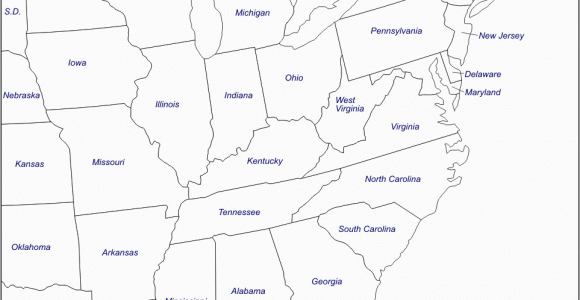 Outline Map Of Georgia East Coast Of the United States Free Map Free Blank Map Free