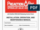 Pg&amp;e Outage Map California Manual Preaction Pac 00b Version 1 1 Pdf Fire Sprinkler System Valve