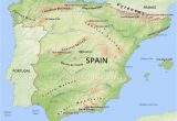 Physical Map Of Spain List Of Rivers Of Spain Wikipedia Site About Maps Of