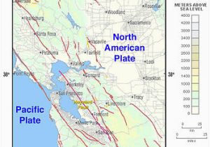 Piedmont California Map Hayward Fault Zone Wikipedia