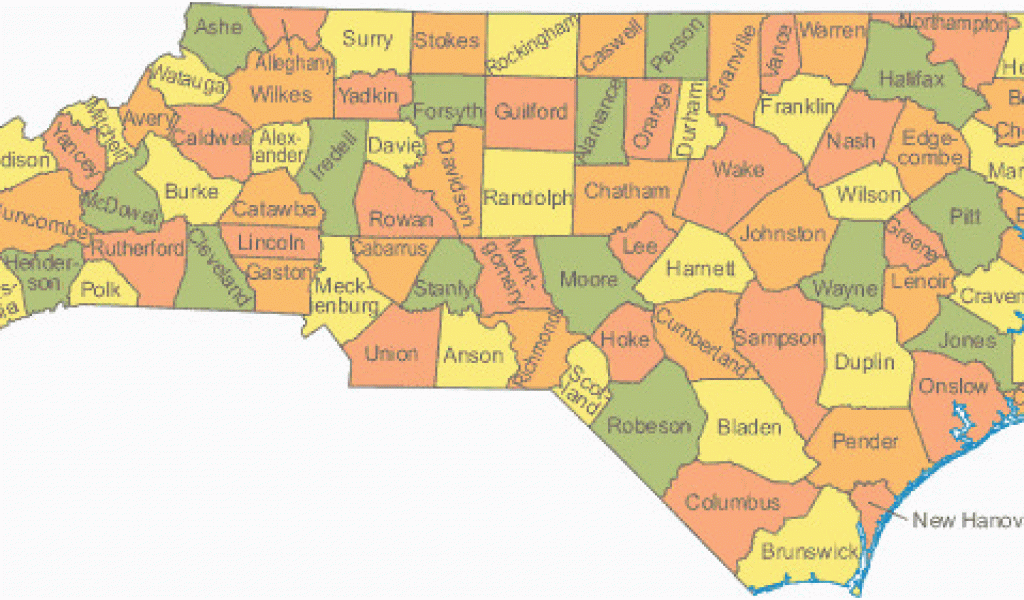 Political Map Of north Carolina Map Of north Carolina | secretmuseum