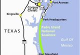 Port Aransas Texas Map Maps Padre island National Seashore U S National Park Service