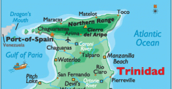 Port Of Spain Trinidad Map Trinidad and tobago Steemit Blog Posts Trinidad Map