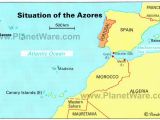 Portugal Map In Europe Azores islands Map Portugal Spain Morocco Western Sahara