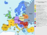 Post Ww1 Map Of Europe Europe Map after Ww1 Climatejourney org