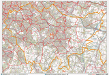 Postcode Map Of south East England Bromley Postcode Wall Map Br Postcode area