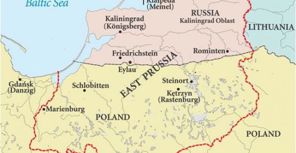 Prussia On Map Of Europe East Prussia Map Szukaj W Google Ancestry Trips Poland