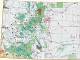 Public Land Map Colorado Colorado Dispersed Camping Information Map