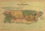 Puerto Rico Spain Map This is A Large and Detailed topographical Map Of the island