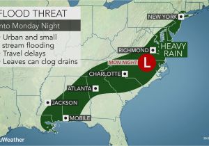 Radar Map Georgia Heavy Rain to Raise Flood Concerns In southern Us Early This Week