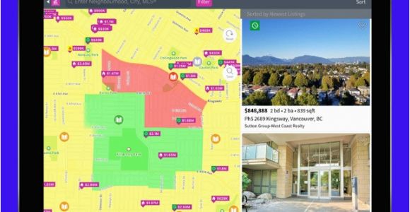 Realtor Canada Map Estateblock Real Estate Mls On the App Store