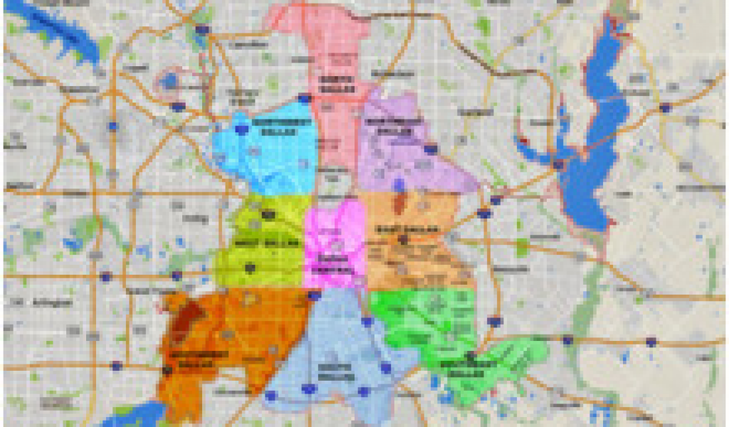 Dallas Tx Zip Code Map - Maps For You