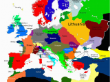 Risk Europe Map Europe 1430 1430 1460 Map Game Alternative History