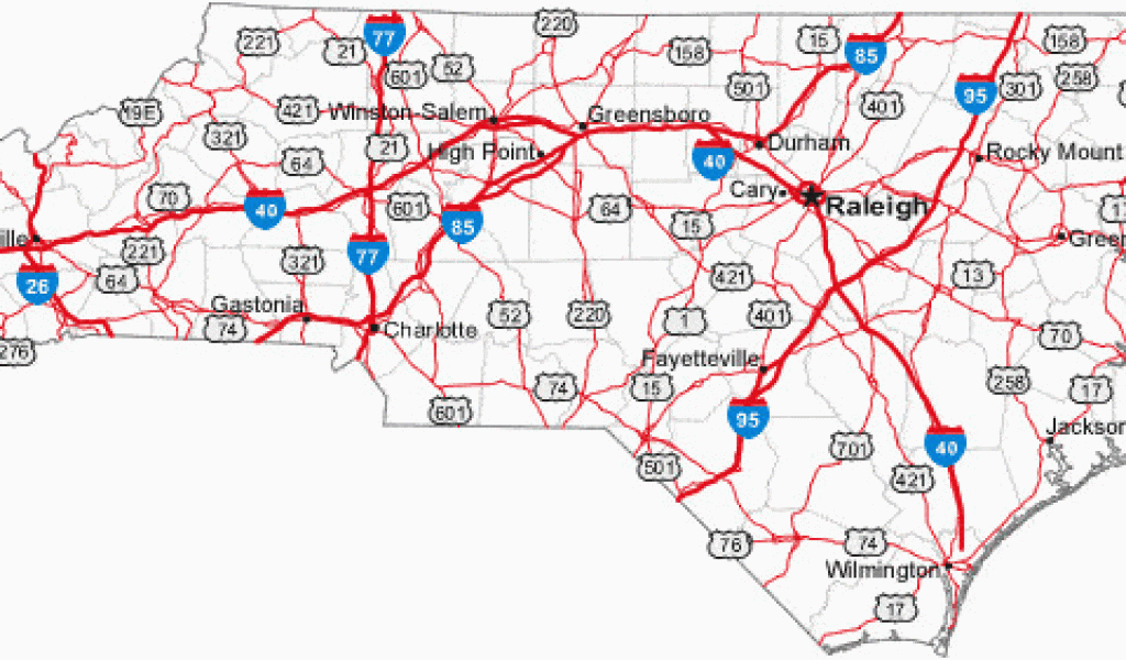 Road Map Of Western north Carolina Map Of north Carolina | secretmuseum