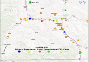 Rogue River Map oregon oregon Department Of Transportation Region 3 Statewide