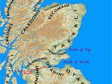 Roman Map Of England Peoples Of northern Britain According to Ptolemy S Map