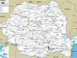 Romania On Map Of Europe Map Of Romania Map Of Romania and Romania Details Maps