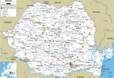 Romania On the Map Of Europe Map Of Romania Map Of Romania and Romania Details Maps