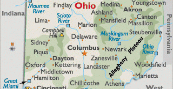 Ross Ohio Map Ohio Map Geography Of Ohio Map Of Ohio Worldatlas Com