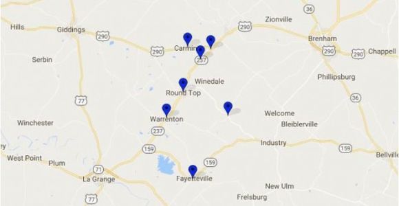 Round top Texas Antique Show Map Maps Antiqueweekend Com Online Directory for the Round top