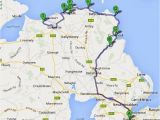 Route Map Ireland Causeway Coastal Route the World S Prettiest Drive Bruised