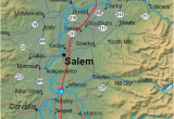 Salem oregon Map Google Gallery Of oregon Maps