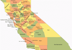 San Diego California Map Google California County Map