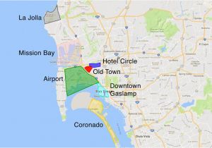 San Diego California Map Google where to Stay In San Diego Find the Best Place for You