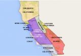 Santa Ynez California Map Best California State by area and Regions Map