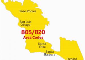 Santa Ynez California Map California 805 820 area Code Overlay Faqs Verizon Wireless