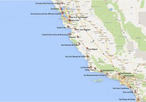 Santa Ynez California Map Maps Of California Created for Visitors and Travelers