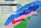 Satellite Weather Map Michigan Midwestern Us Wind Swept Snow Treacherous Travel to Focus From