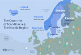 Scandinavian Peninsula Europe Map Countries Of Scandinavia and the nordic Region