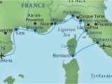 Sete France Map Map Of Spain France and Italy Cruising the Rivieras Of Italy