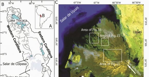 Silt Colorado Map Map Of the Study area A B the Location Of Altiplano Plateau In