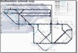 South East England Rail Map south Eastern Train Rail Maps