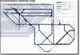 South East England Rail Map south Eastern Train Rail Maps