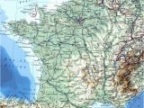 South France Map Detailed Printable Map Of France Tatsachen Info