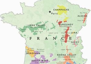 South France Map Detailed Wine Map Of France In 2019 Places France Map Wine Recipes